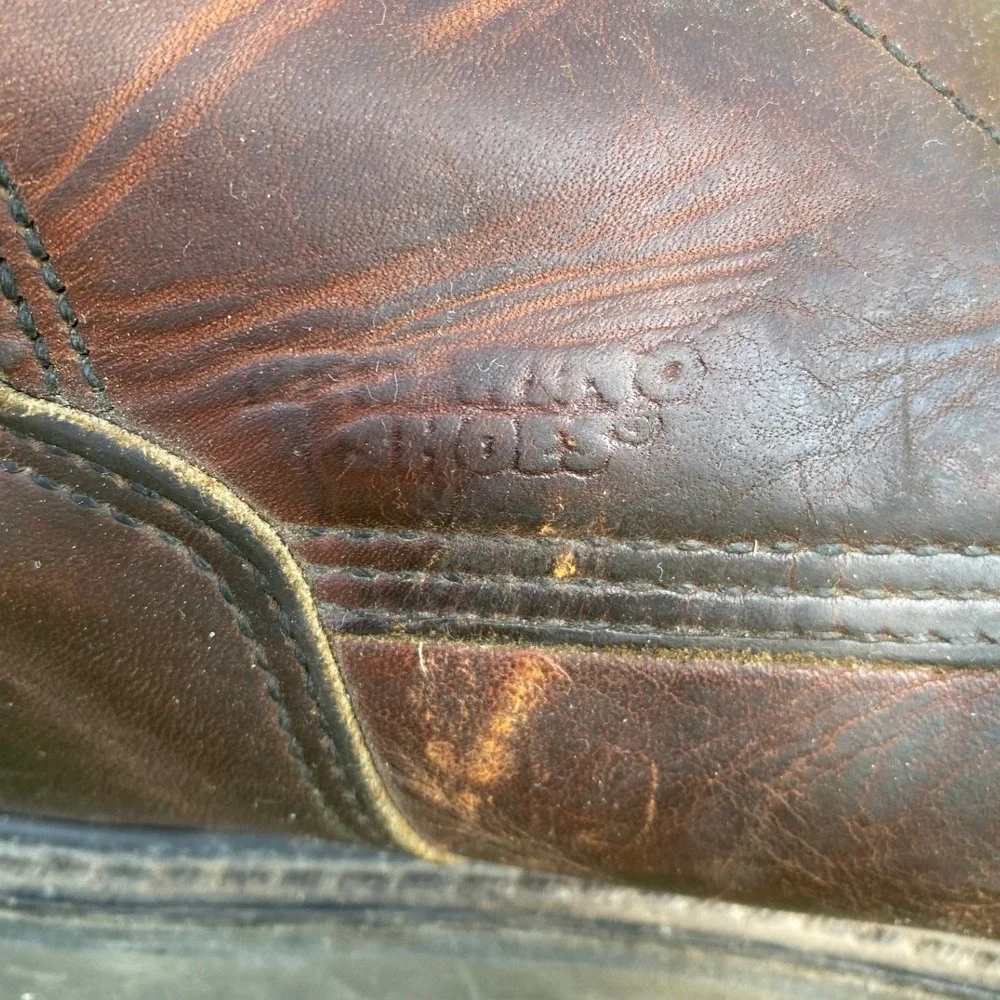 Red Wing 2264 Mens Work Boots Steel Toe Brown Leather EH Made in USA Size 12 D